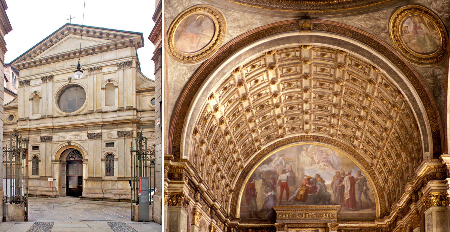 LA CHIESA DI SANTA MARIA PRESSO SAN SATIRO E L ILLUSIONE OTTICA DI BRAMANTE Blog